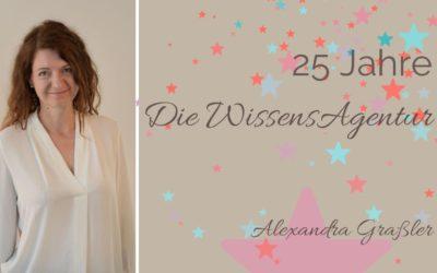Ein besonderes Jubiläum: 25 Jahre WissensAgentur!